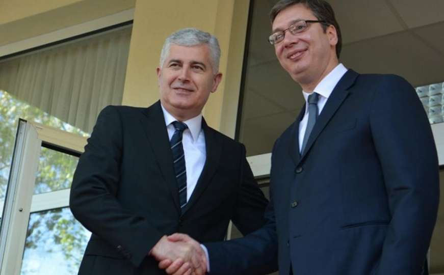 Čović i Vučić: Naše prijateljstvo najbolji primjer za saradnju u regionu 